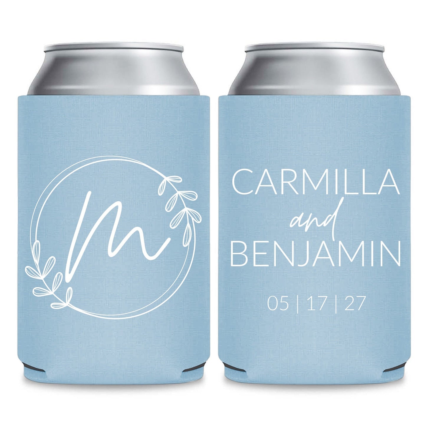 Floral Can Coolers