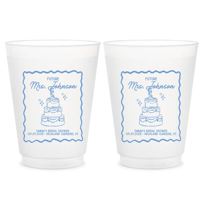 Future Mrs Frosted Cup Favors (CS 669)