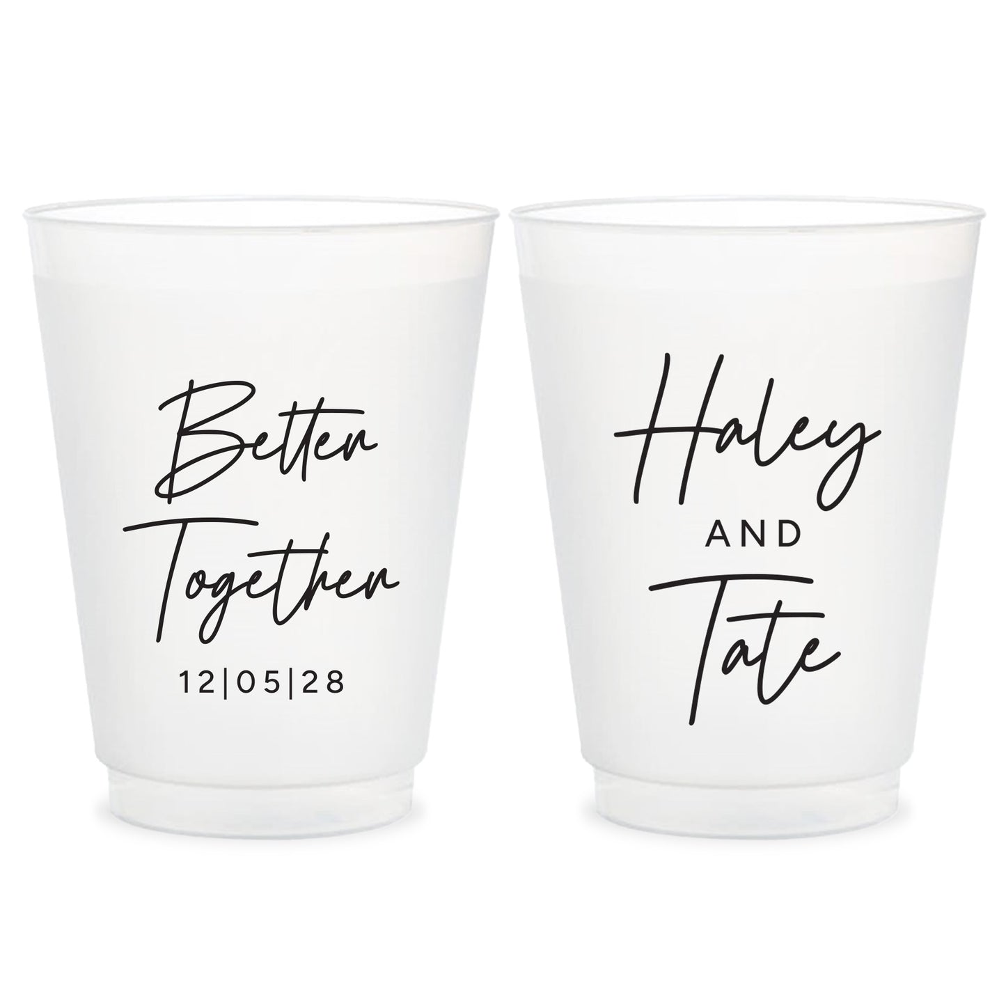 Wedding Plastic Cups (PK411)