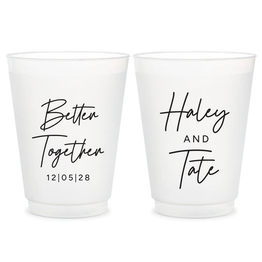 Wedding Plastic Cups (PK411)