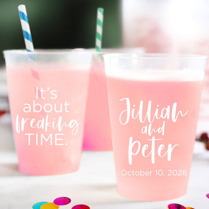 Personalized Frosted Cups (PK413)