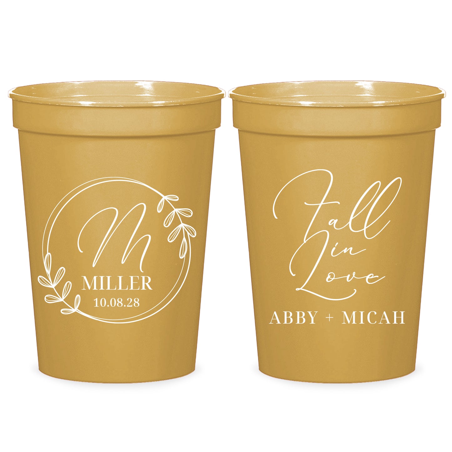 Wedding Stadium Cups (PK414)