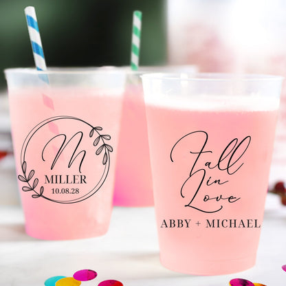 Wedding Frosted Cups (PK414)