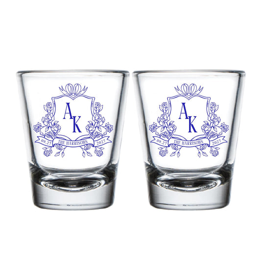Personalized Wedding Shot Glasses (LP 356)