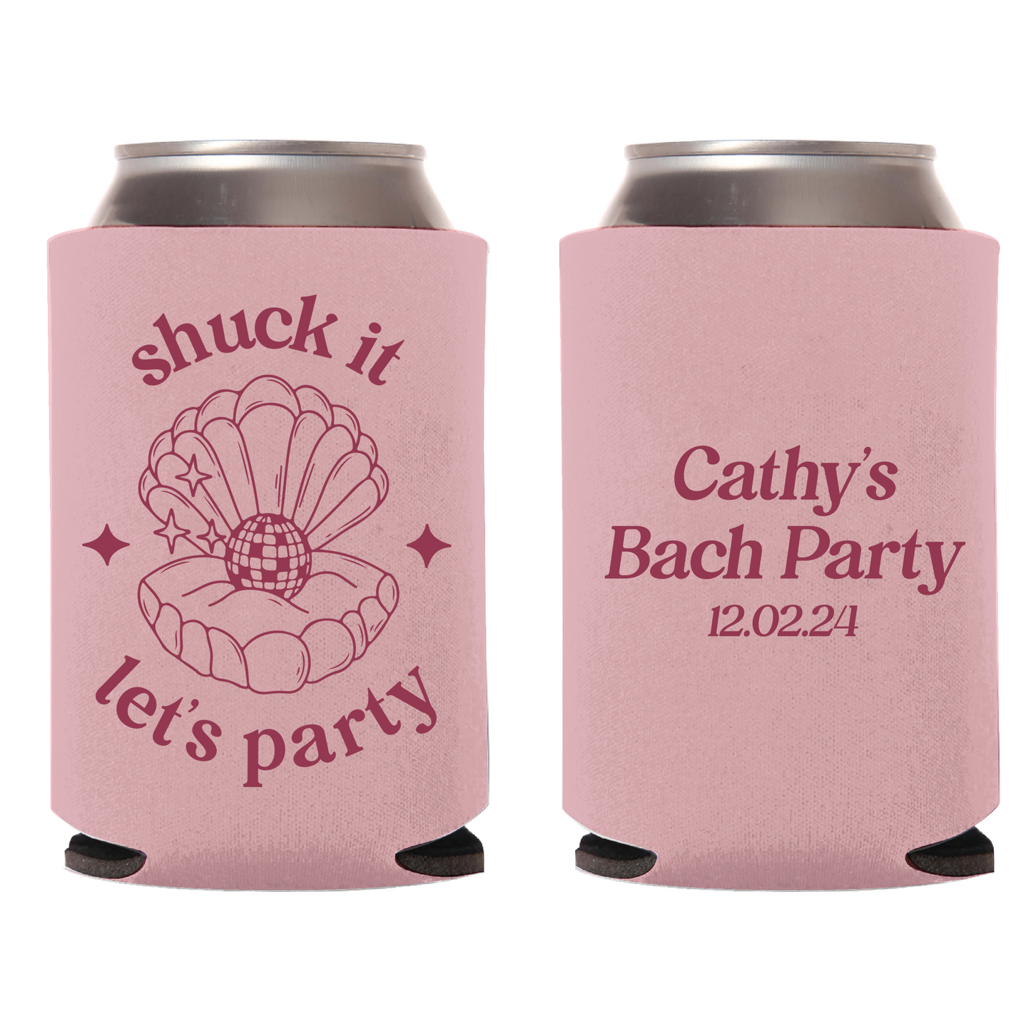 Shuck It Let's Party Bachelorette Can Coolies (191)