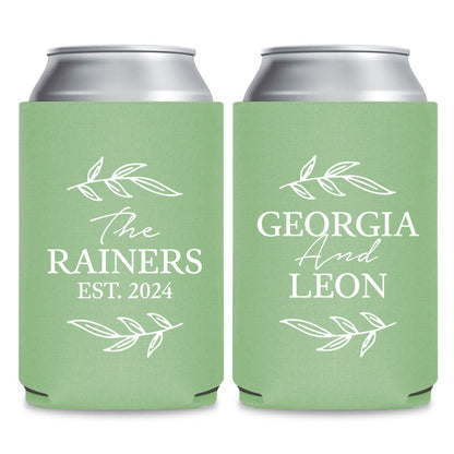 Floral Can Coolers