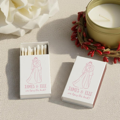 Custom Bridal Shower Matchboxes (LP 49)