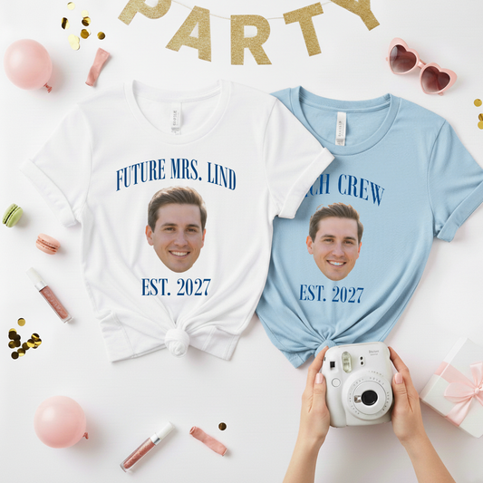 Future Mrs. Custom Face Shirts