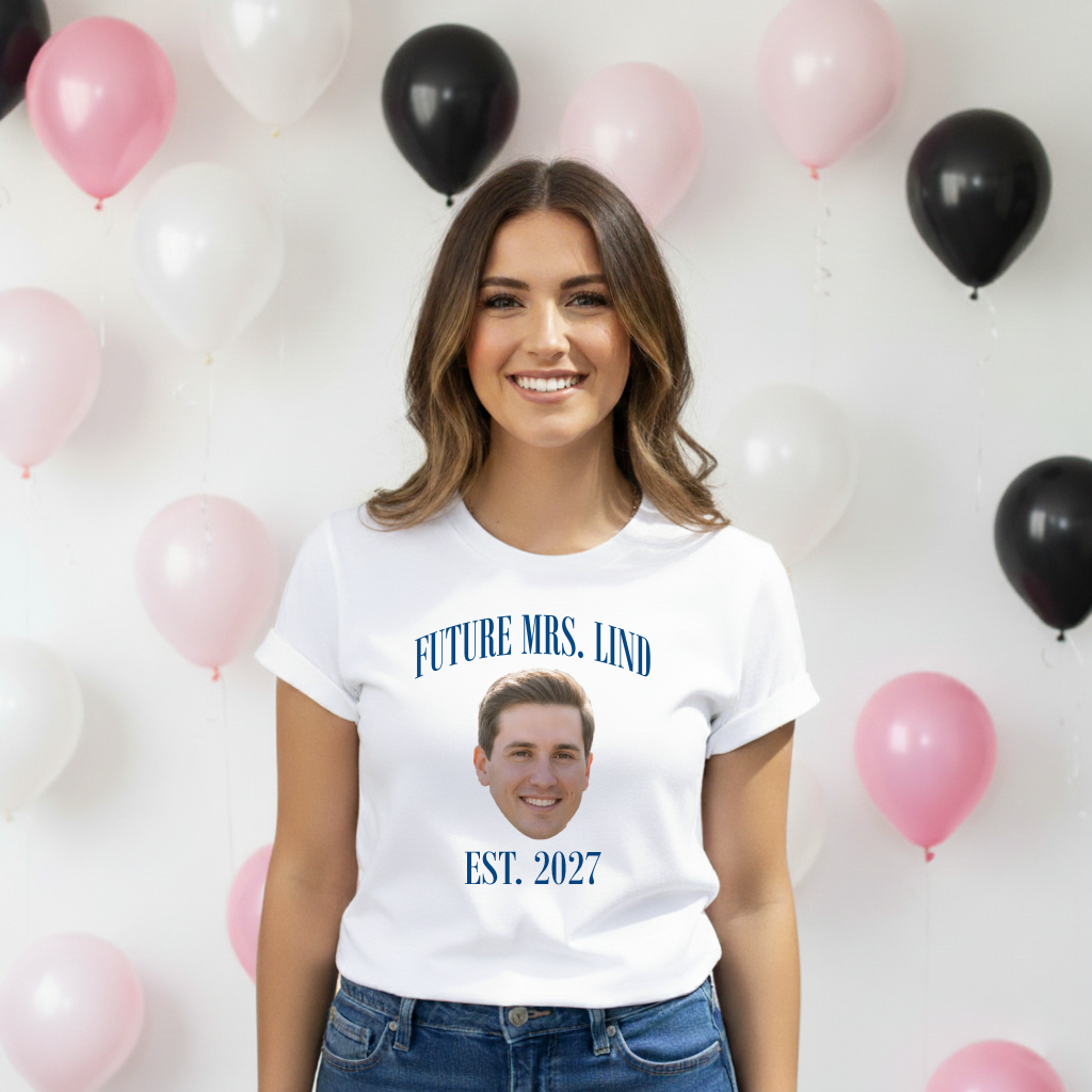 Future Mrs. Custom Face Shirts