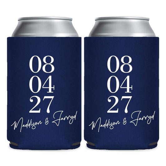 Customized Wedding Can Coolers (CS 541)