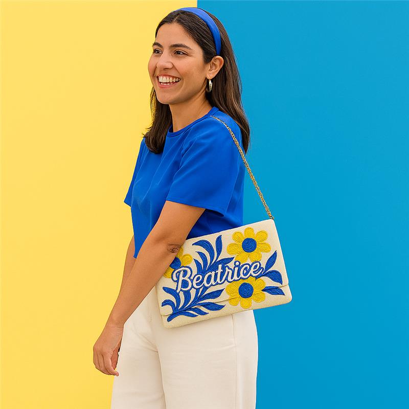Bold Floral Clutch - HHFC