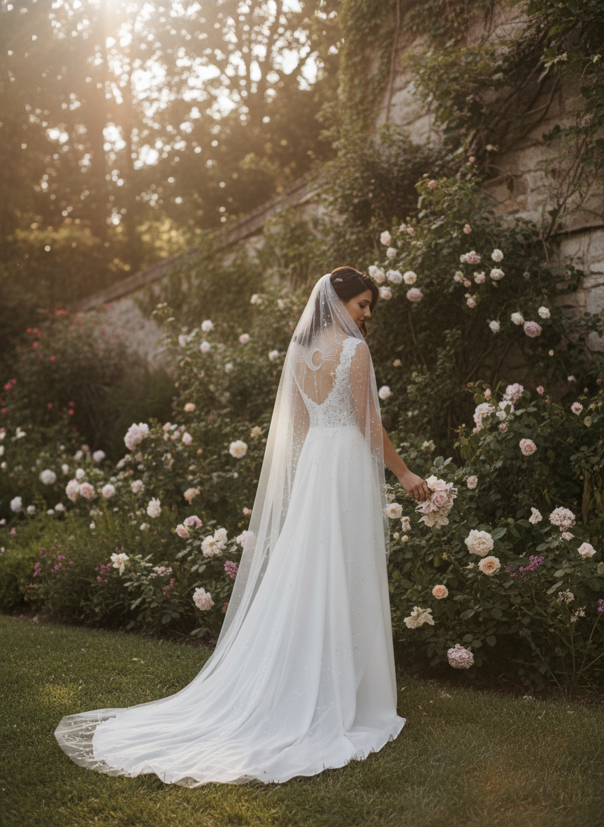 Celestial Wedding Veil
