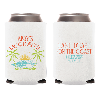 Last Toast On The Coast Bachelorette Can Coolers (192)