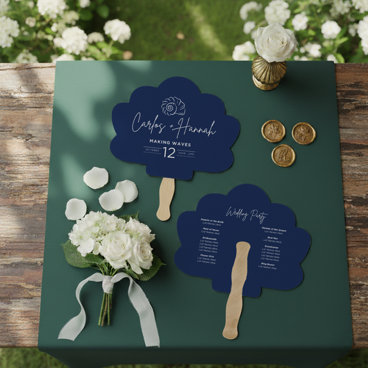 Custom Ceremony Hand Fans