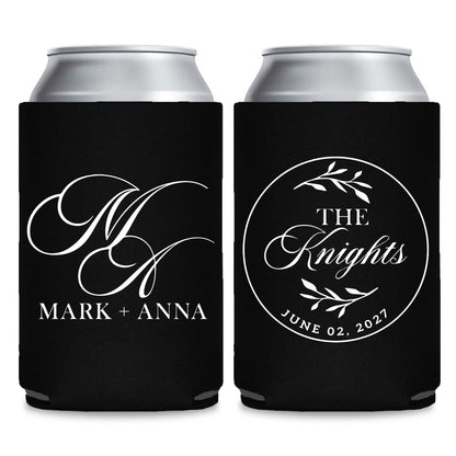 Nothing Fancy Just Love Wedding Can Coolers (CS 628)