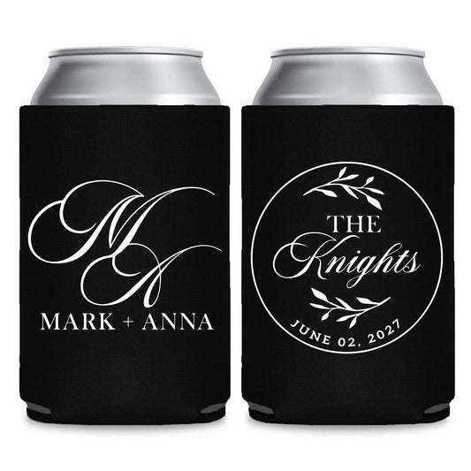 Nothing Fancy Just Love Wedding Can Coolers (CS 628)