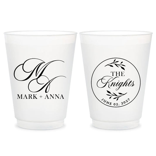 Wedding Frosted Cups (CS 628)