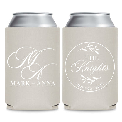 Nothing Fancy Just Love Wedding Can Coolers (CS 628)