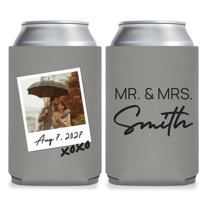 Full Color Wedding Can Coolers (CS 631)