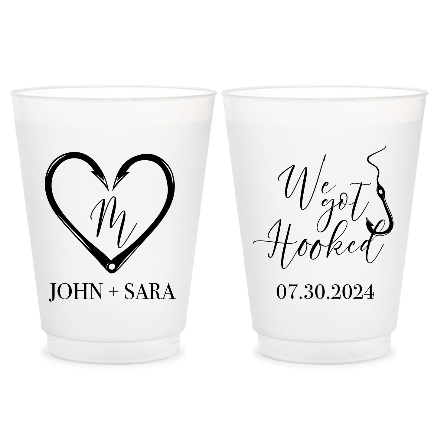 We Got Hooked Wedding Cup (CS636)