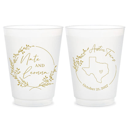 State Map Frosted Cups (LP68)