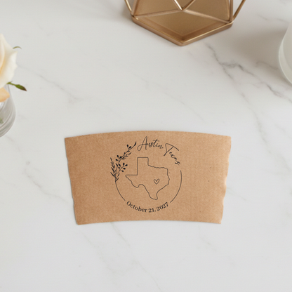 State Coffee Cup Sleeves