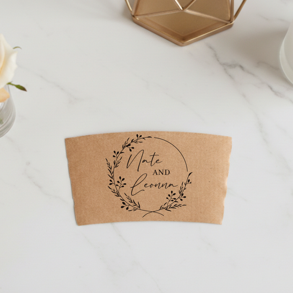 Floral Coffee Cup Sleeves