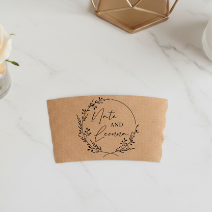 Floral Coffee Cup Sleeves