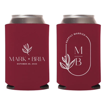 Floral Can Coolers