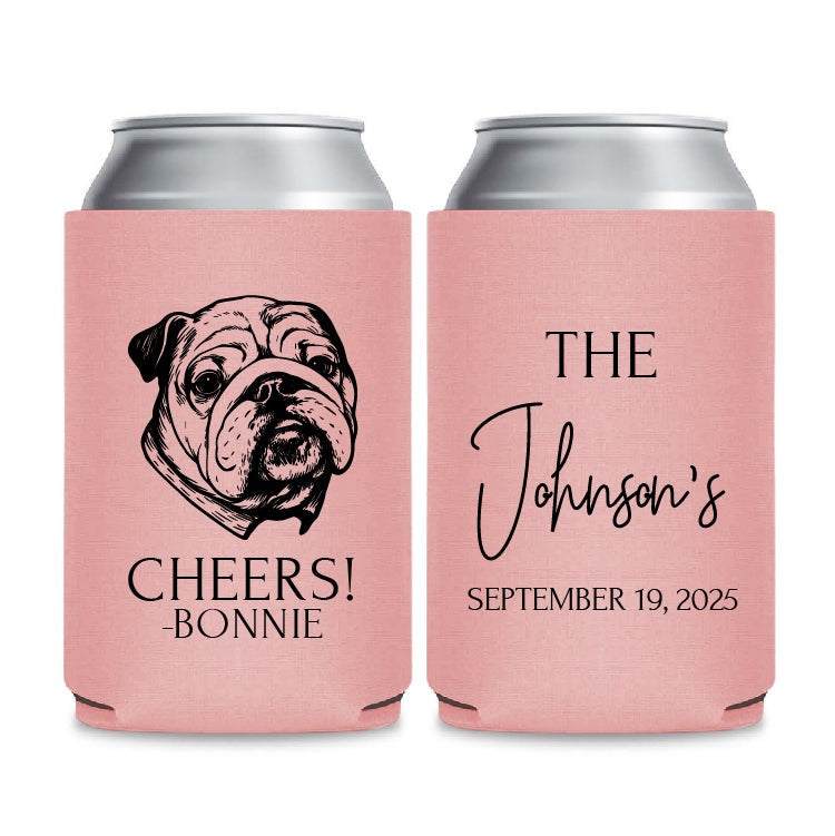 Pet Wedding Can Coolers