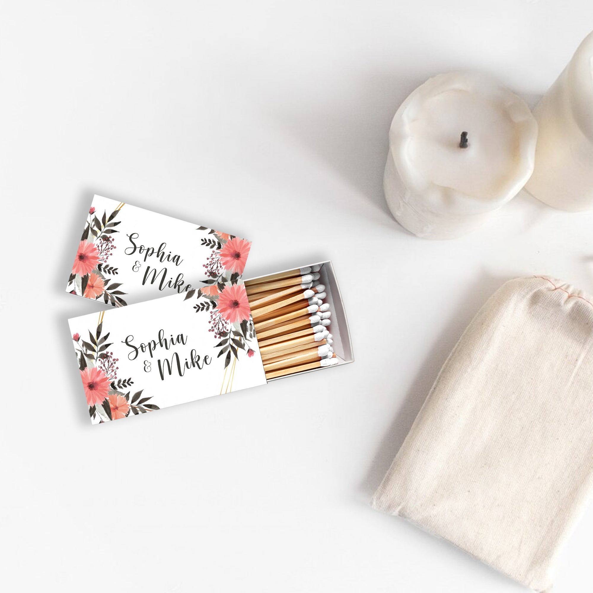 Customized Matchboxes for Wedding