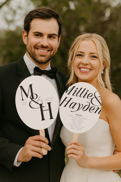 Wedding Favor Hand Fans (2)