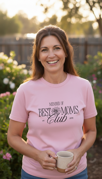 Best Moms Club Shirt