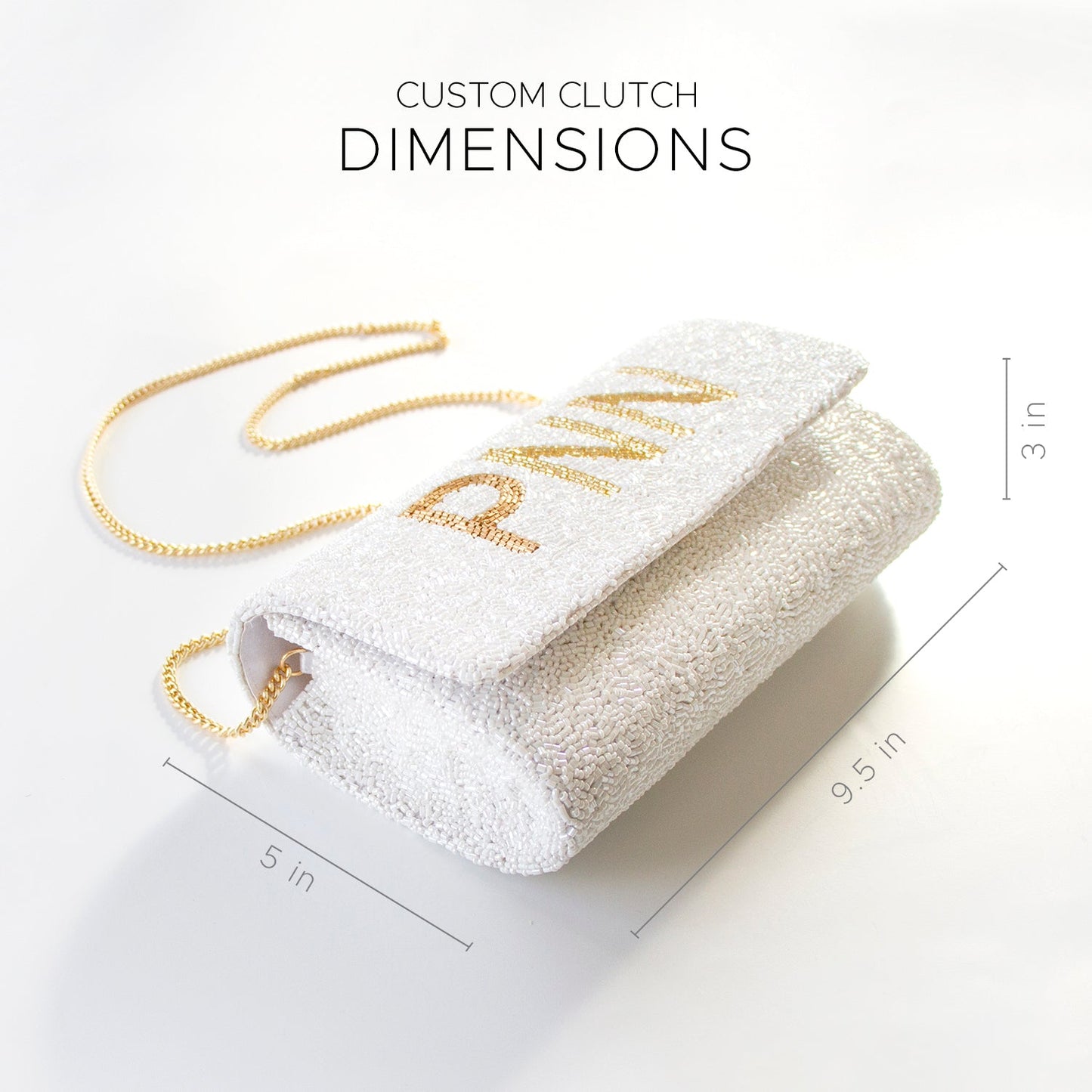 Custom Mrs Clutch Purse with Photo (FOG)