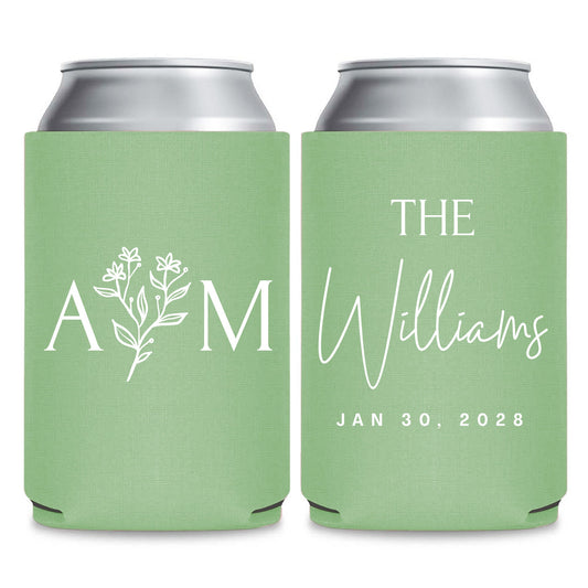 Happily Ever After Wedding Can Coolers (LP 76)