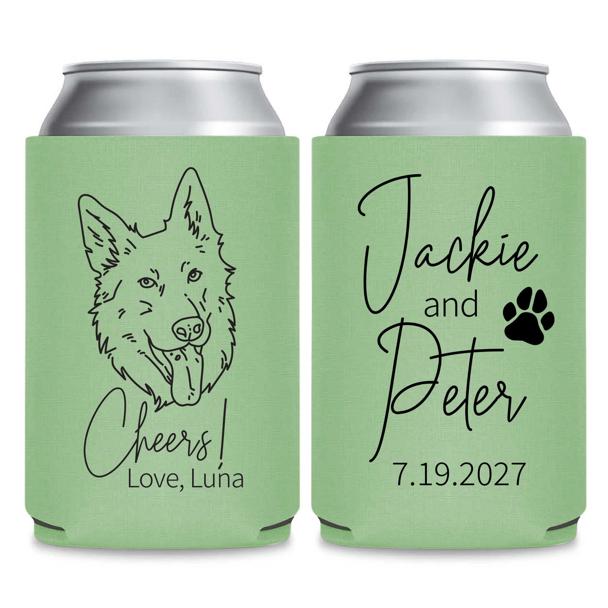 Pet Wedding Can Coolers (79)