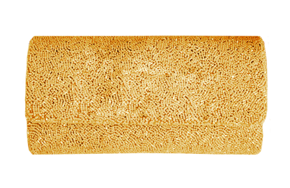 Personalized Hand Beaded Clutch (FOG)