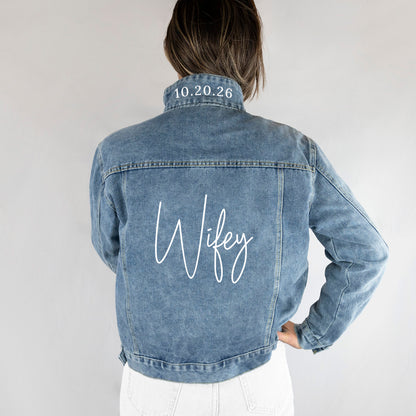 (Blue Denim) Blue Denim Jacket Gift