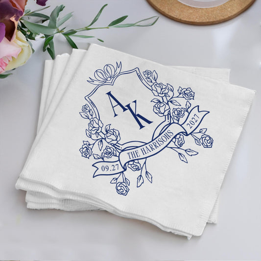 Personalized Wedding Paper Napkins (LP 280)