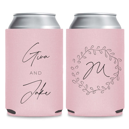 Personalized Wedding Can Cooler Favors (LP 82)
