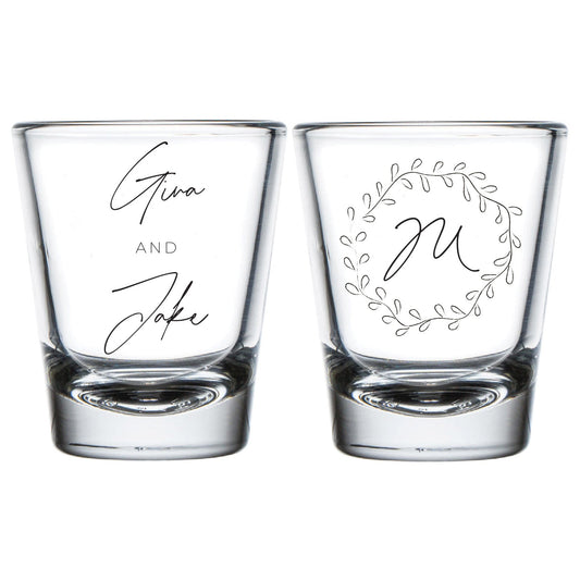 Custom Wedding Shot Glass (LP 82)
