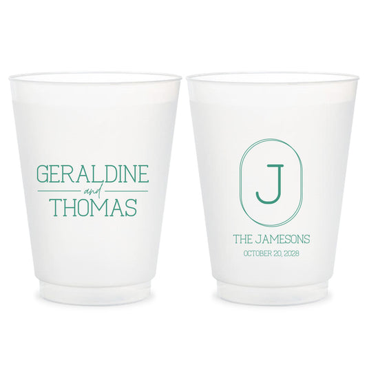 Custom Frosted Cup Favors (LP 83)