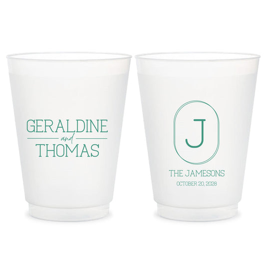 Custom Frosted Cup Favors (LP 83)
