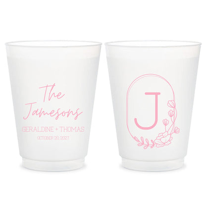 Frosted Cups Wedding Favors (LP 84)