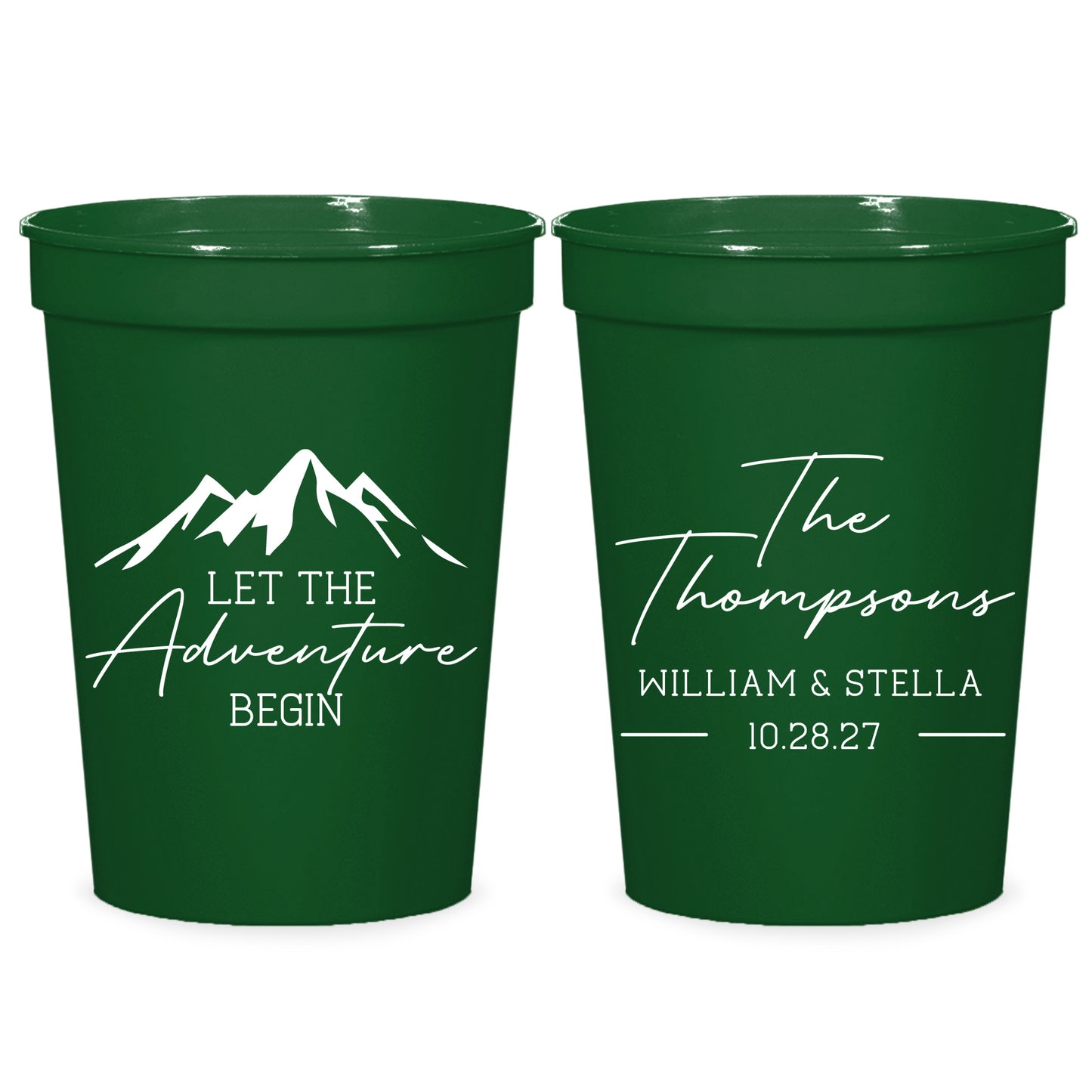 Let The Adventure Begin Stadium Cups (LP87)