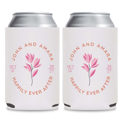 Floral Can Coolers