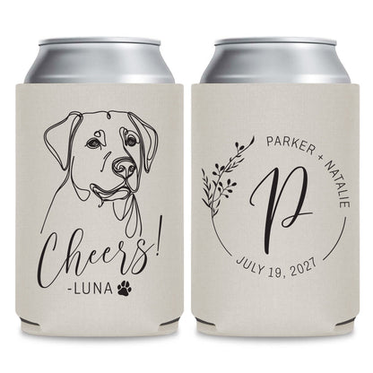 Pet Wedding Can Coolers