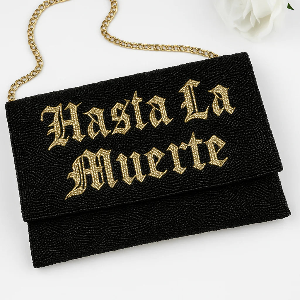 Personalized Til Death Clutch Purse Gift