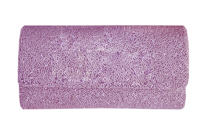 a close up of a purple rug on a white background