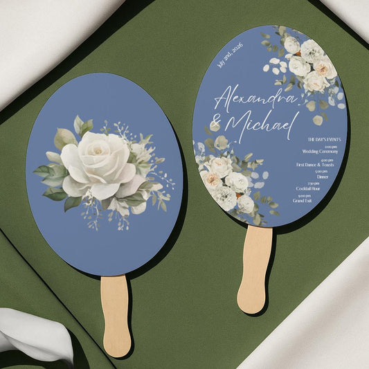 Hand Fan Wedding Favors (8)